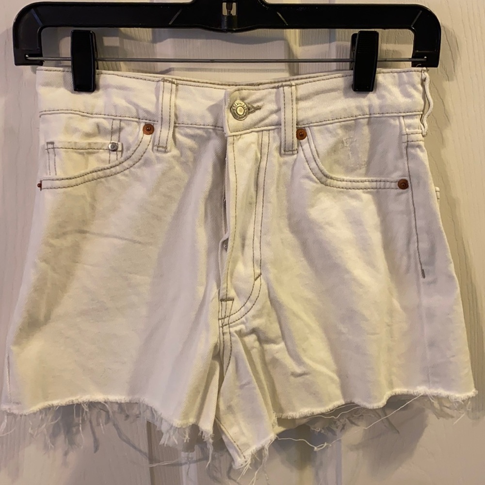 White, &DENIM, size 2 jean shorts